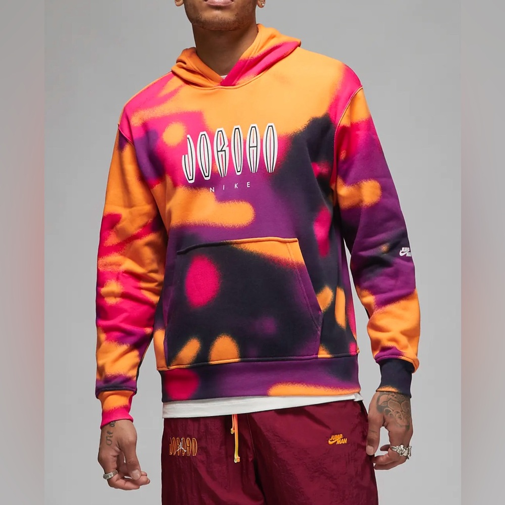 Jordan Flight MVP Fleece Tie Dye Hoodie